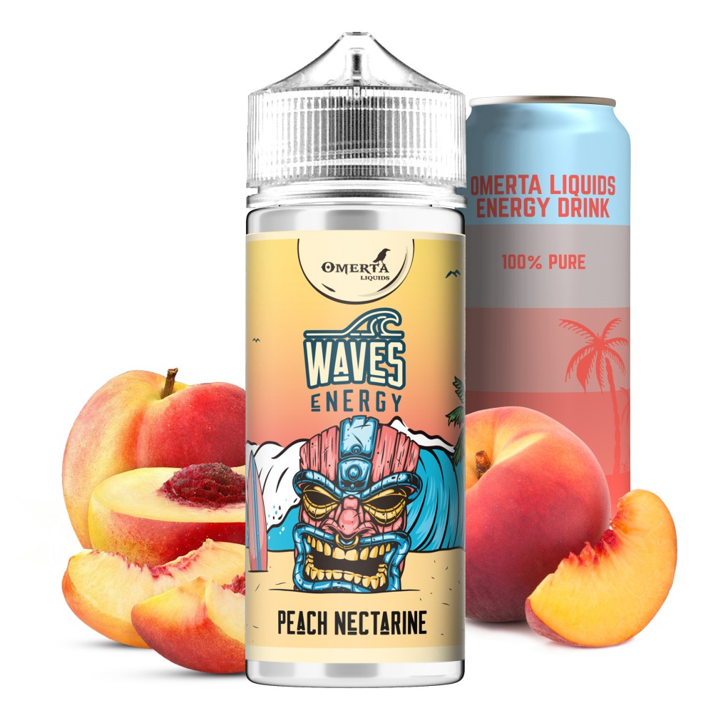 WAVES ENERGY PEACH NECTARINE (30ml/120ml) WAVES ENERGY PEACH NECTARINE (30ml/120ml)